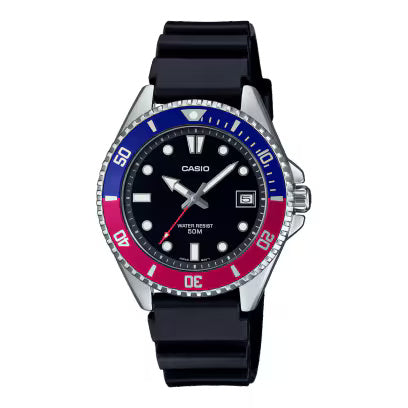 Casio Enticer Black Dial Men Watch A2194 MDV-10-1A2VDF