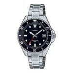Casio Enticer Black Dial Men Analog Watch A2195 MDV-10D-1A1VDF