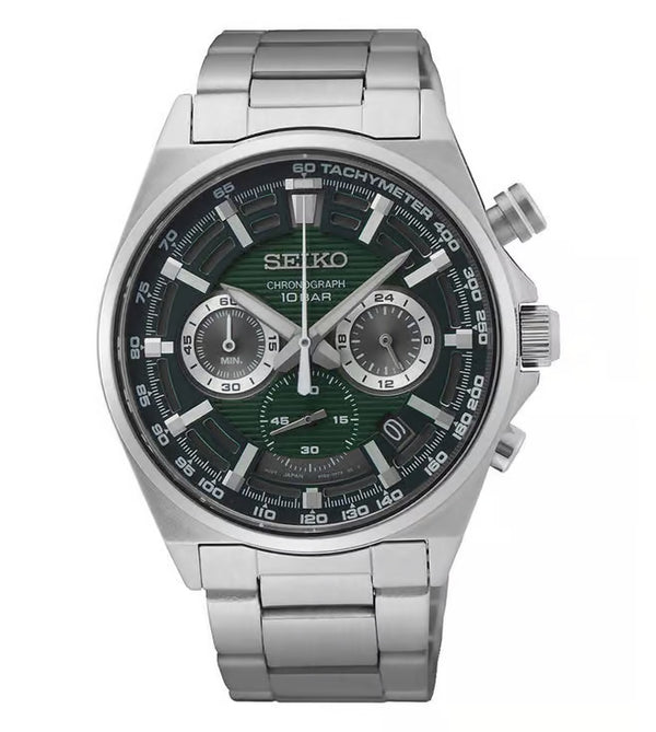 Seiko S SB405P1 Dress Chronograph Watch for Men
