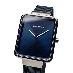 Womens Bering Blue Analogue Watch 14528-307