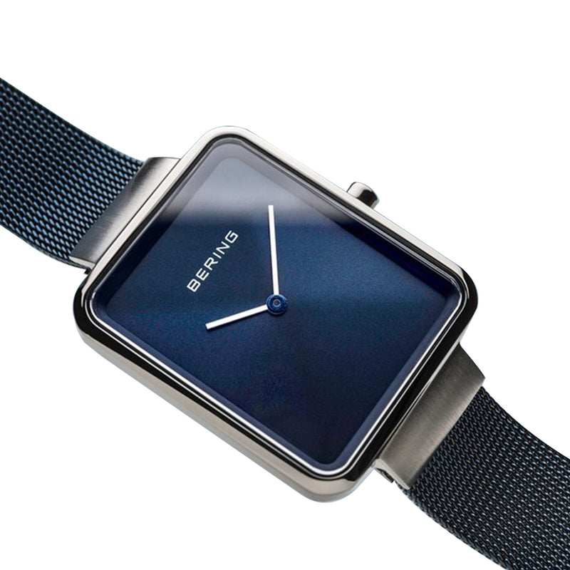 Mens Bering Blue Analog Watch 14533-307