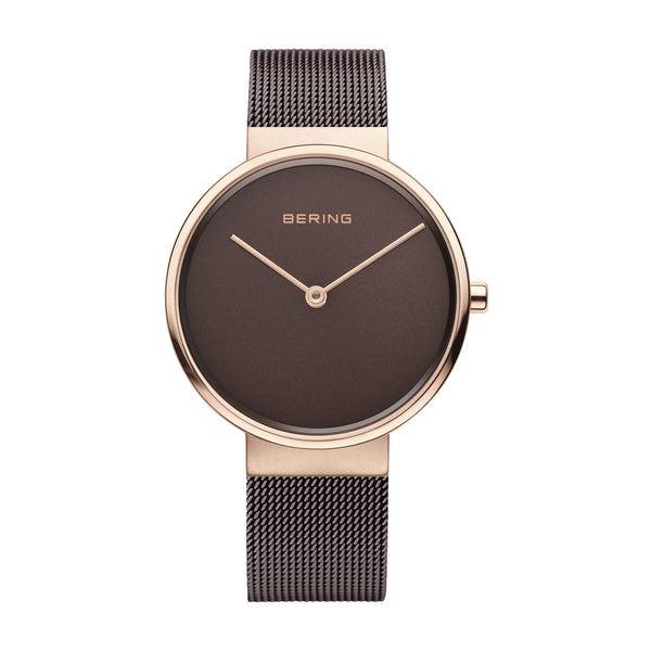 Mens Bering Brown Analogue Watch 14539-262