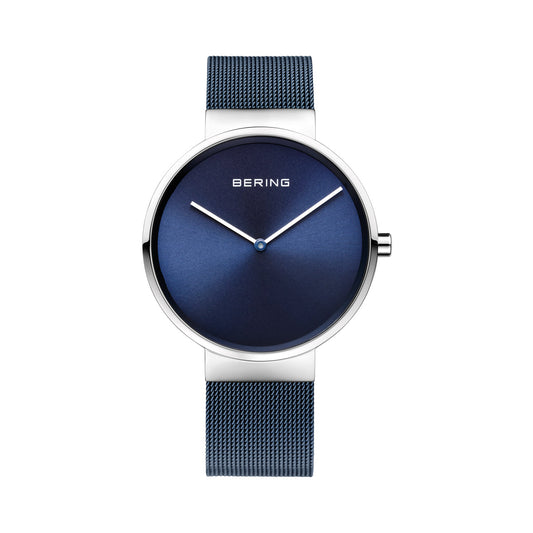Mens Bering Blue Analogue Watch 14539-307