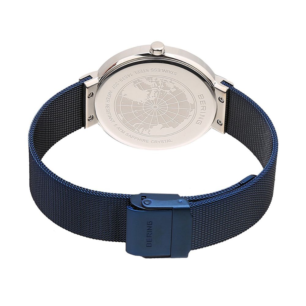 BERING Blue Round Men's Watch 14539-307