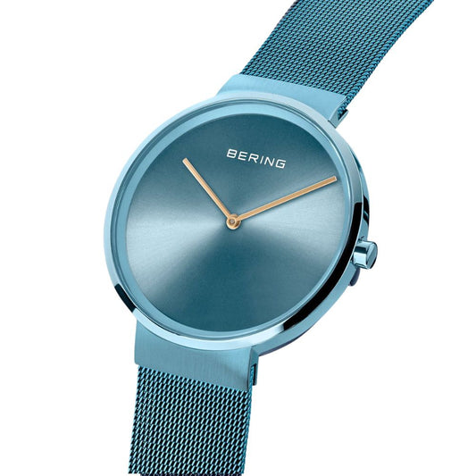 BERING Sky Blue Men's Watch 14539-388
