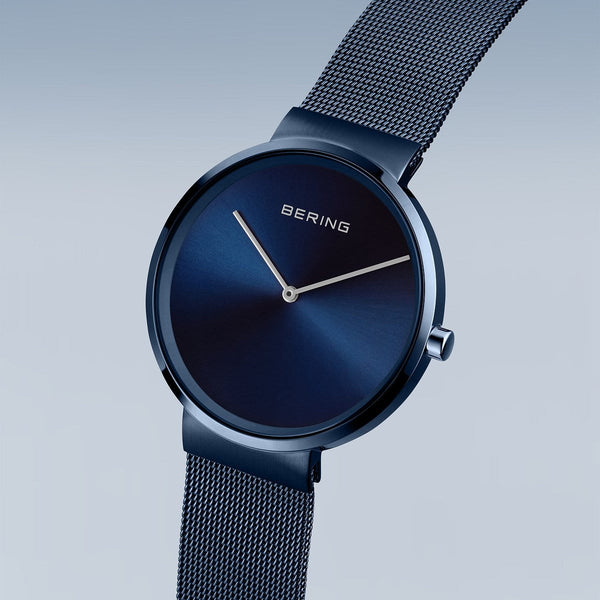 Mens 14539-397 Bering Blue Analogue Watch