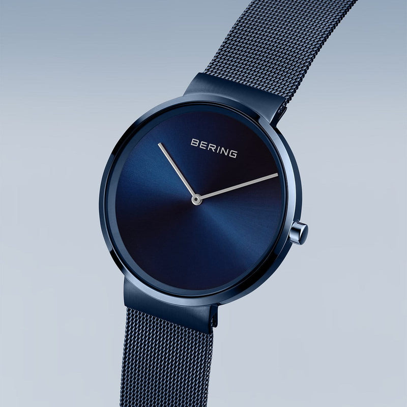 Mens 14539-397 Bering Blue Analogue Watch