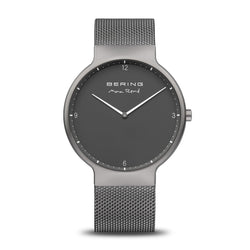 Mens Grey Analog Bering Max Rene Watch, 15540-377