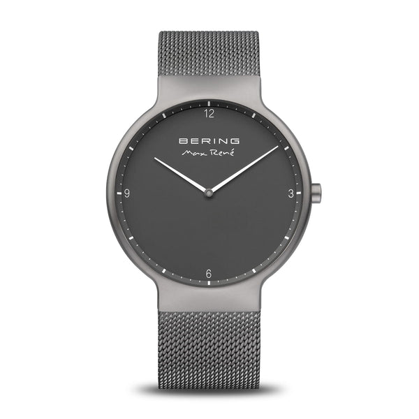 Mens Grey Analog Bering Max Rene Watch, 15540-377