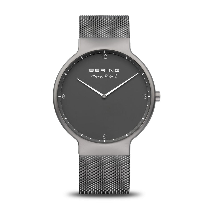 Mens Grey Analog Bering Max Rene Watch, 15540-377