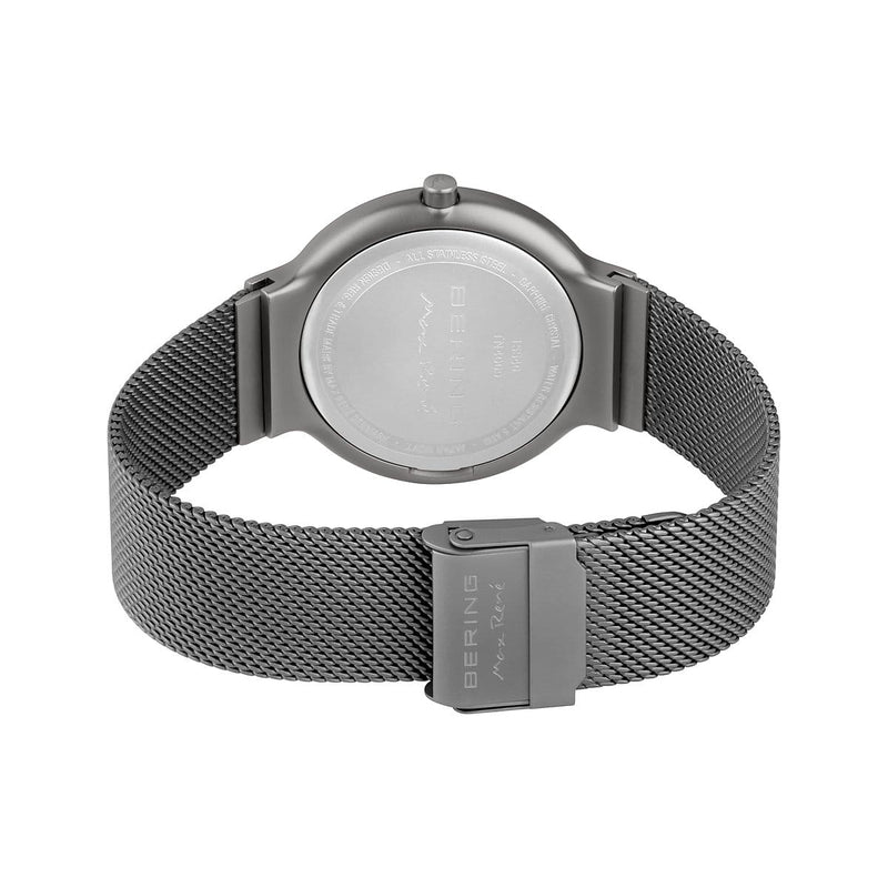Mens Grey Analog Bering Max Rene Watch, 15540-377