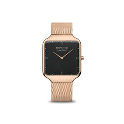 Mens Rose Gold Analog Bering Max Rene Watch (15836-362)