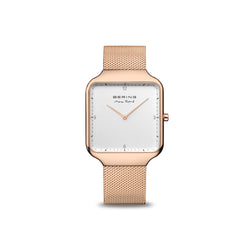 Mens Rose Gold Analog Bering Max Rene Watch (15836-364)