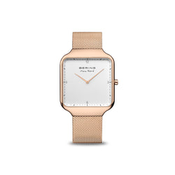 Mens Rose Gold Analog Bering Max Rene Watch (15836-364)