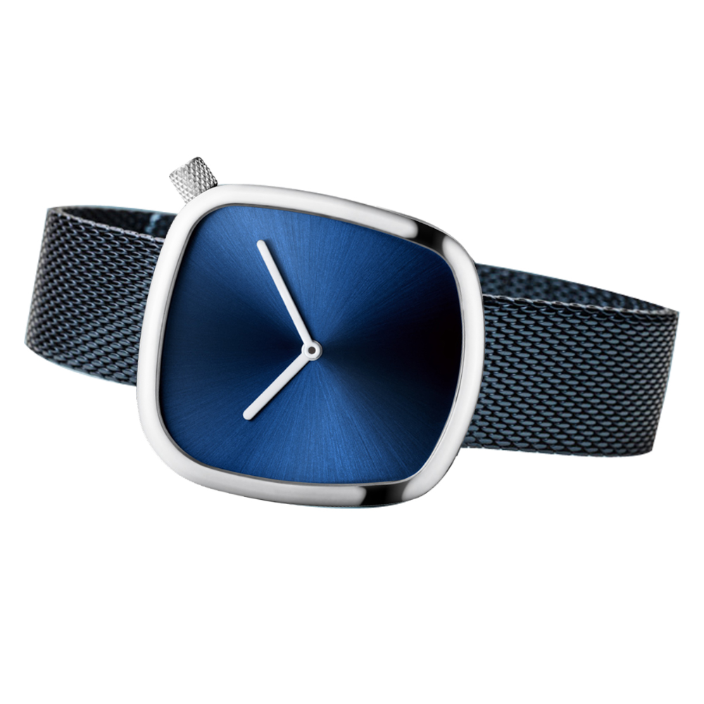 BERING Pebble Blue Mens Watch 18040-307