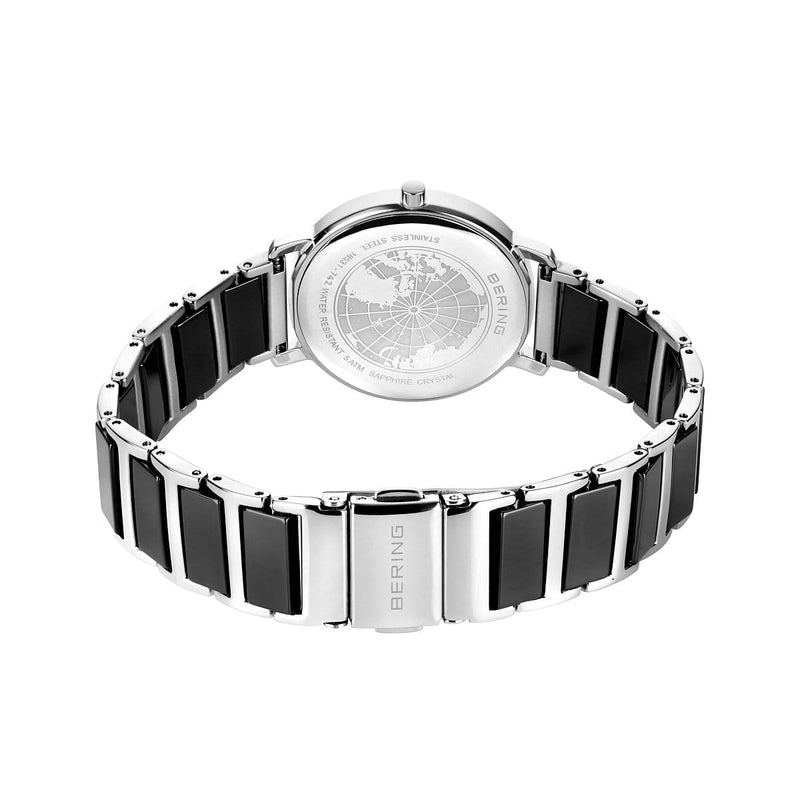 Womens Bering Black Analogue Watch 18531-742