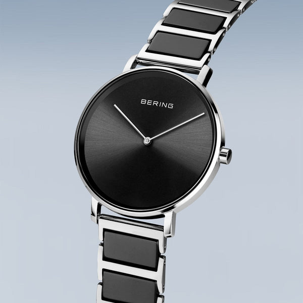 Mens Black Analogue Bering Watch 18539-742