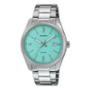 Casio Enticer Turquoise Blue Men Watch A2371 MTP-1302D-2A2VCF