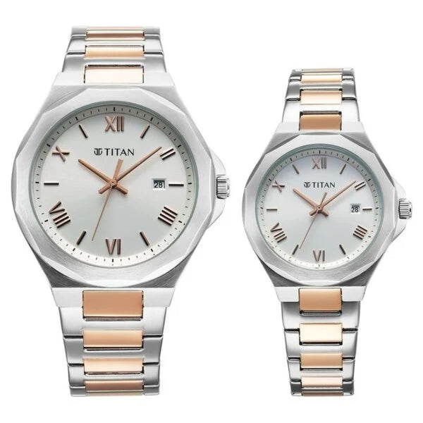Titan 9401094210KM01 Couple Watch