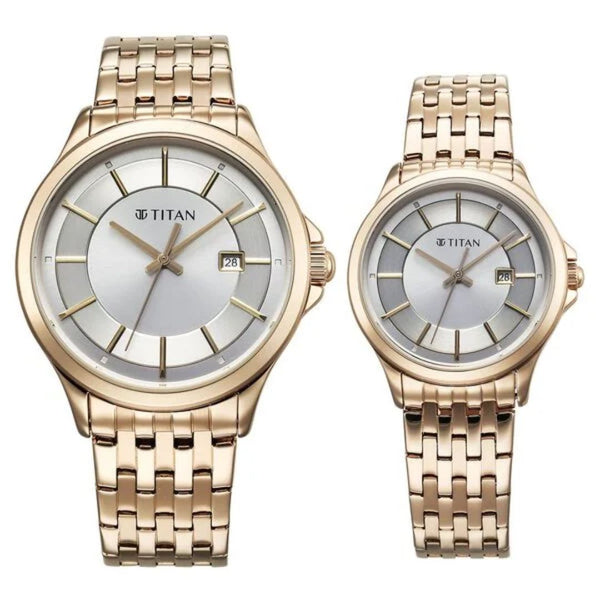 Titan 9401194211WM01 Couple Watch