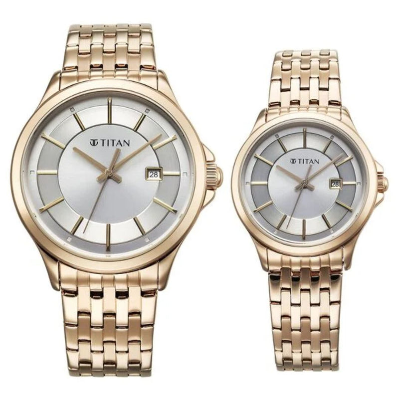 Titan 9401194211WM01 Couple Watch