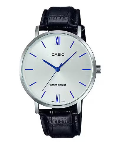 Casio Standard Silver Dial Men Watch A1617 MTP-VT01L-7B1UDF