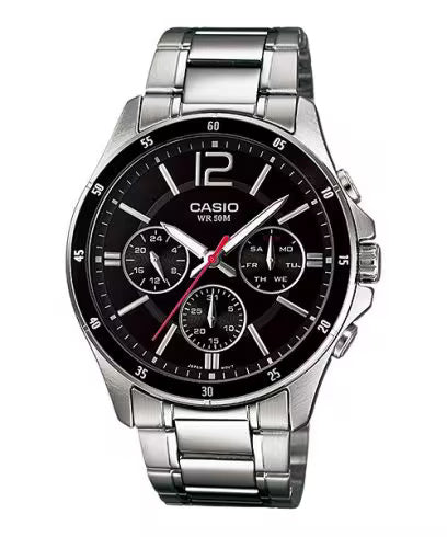 Casio Enticer Black Men Watch A832 MTP-1374D-1AVDF