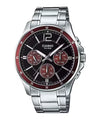 Casio Enticer Black Dial Men Watch A1647 MTP-1374HD-5AVIF