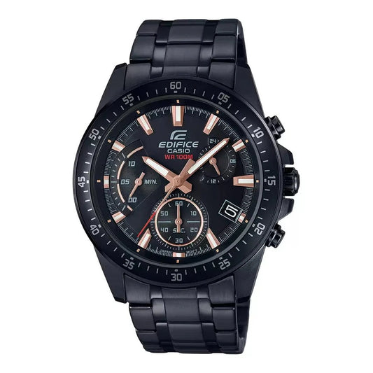 Casio Edifice Black Men Watch EX415 EFV-540DC-1BVUDF