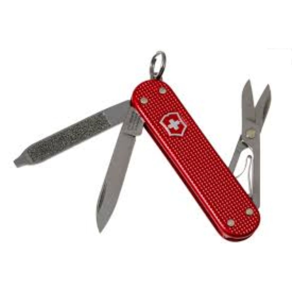 Victorinox Classic SD Alox Red Pocket Knife 0.6221.201G