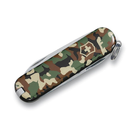 Victorinox Swiss Classic Camouflage Green Knife 0.6223.94