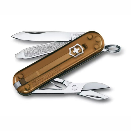 Victorinox Classic SD Translucent Chocolate Fudge Knife 0.6223.T55G