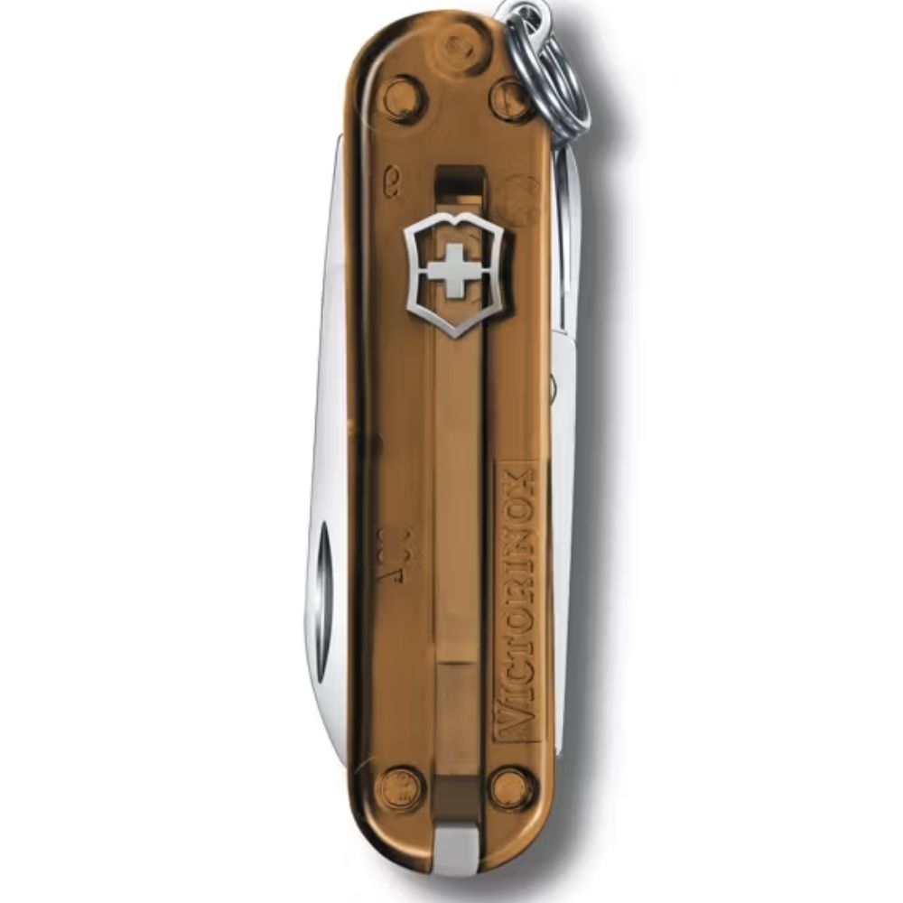 Victorinox Classic SD Translucent Chocolate Fudge Knife 0.6223.T55G