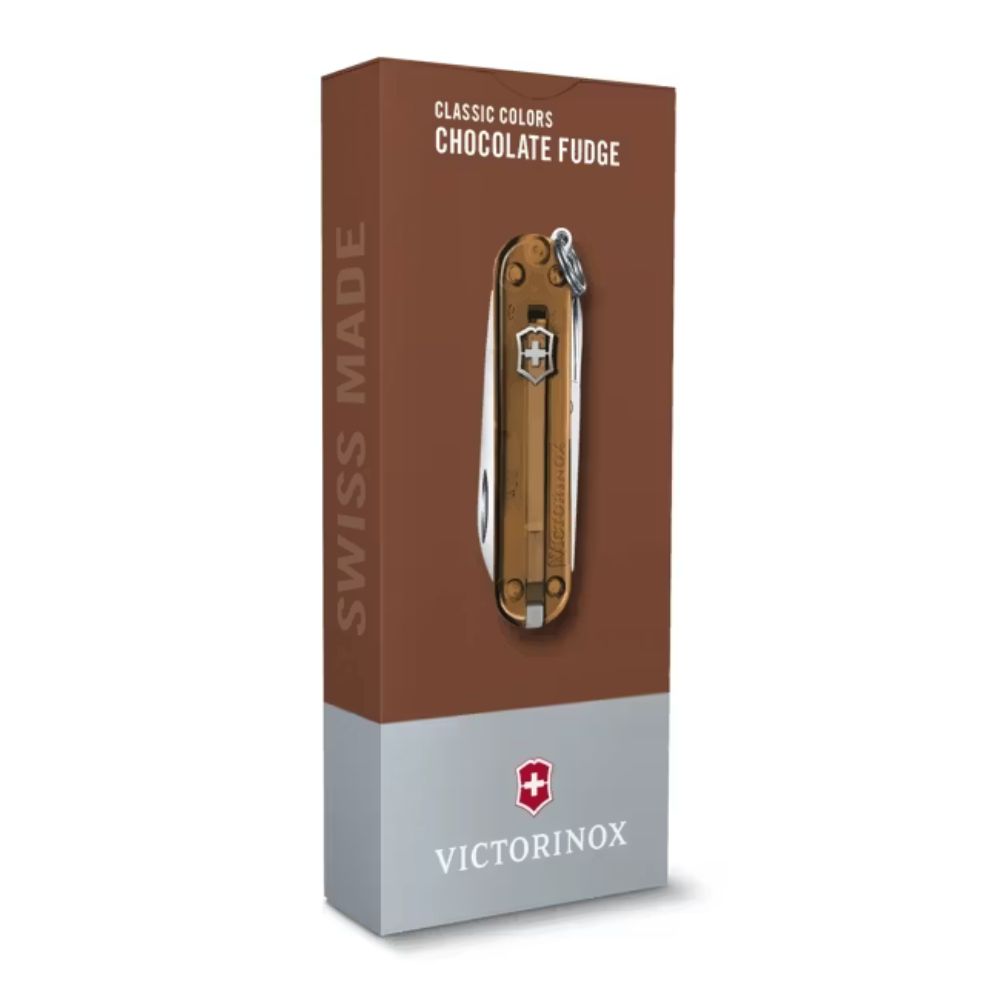Victorinox Classic SD Translucent Chocolate Fudge Knife 0.6223.T55G