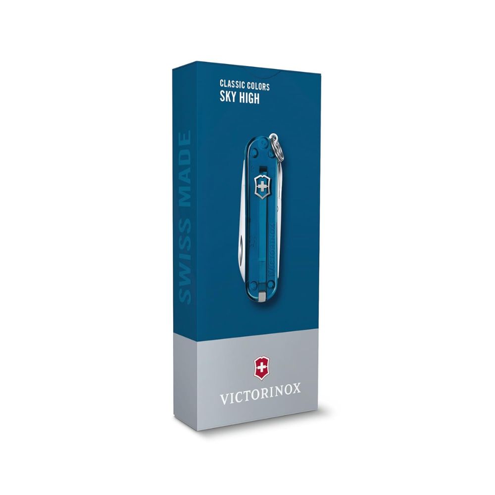 Victorinox Sky High Classic Transparent Blue Knife 0.6223.T61G
