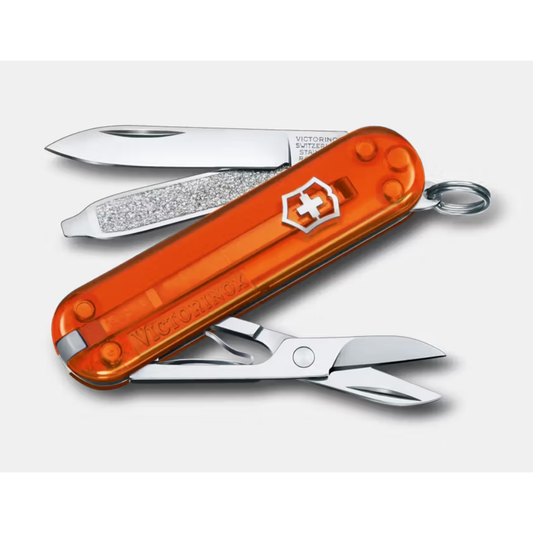 Victorinox Classic Colors Classic SD Transparent Series Fire Opal Knife 0.6223.T82G