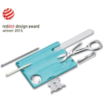 Victorinox SwissCard NailCare Aqua Blue Multi Tool 0.7240.T21B1