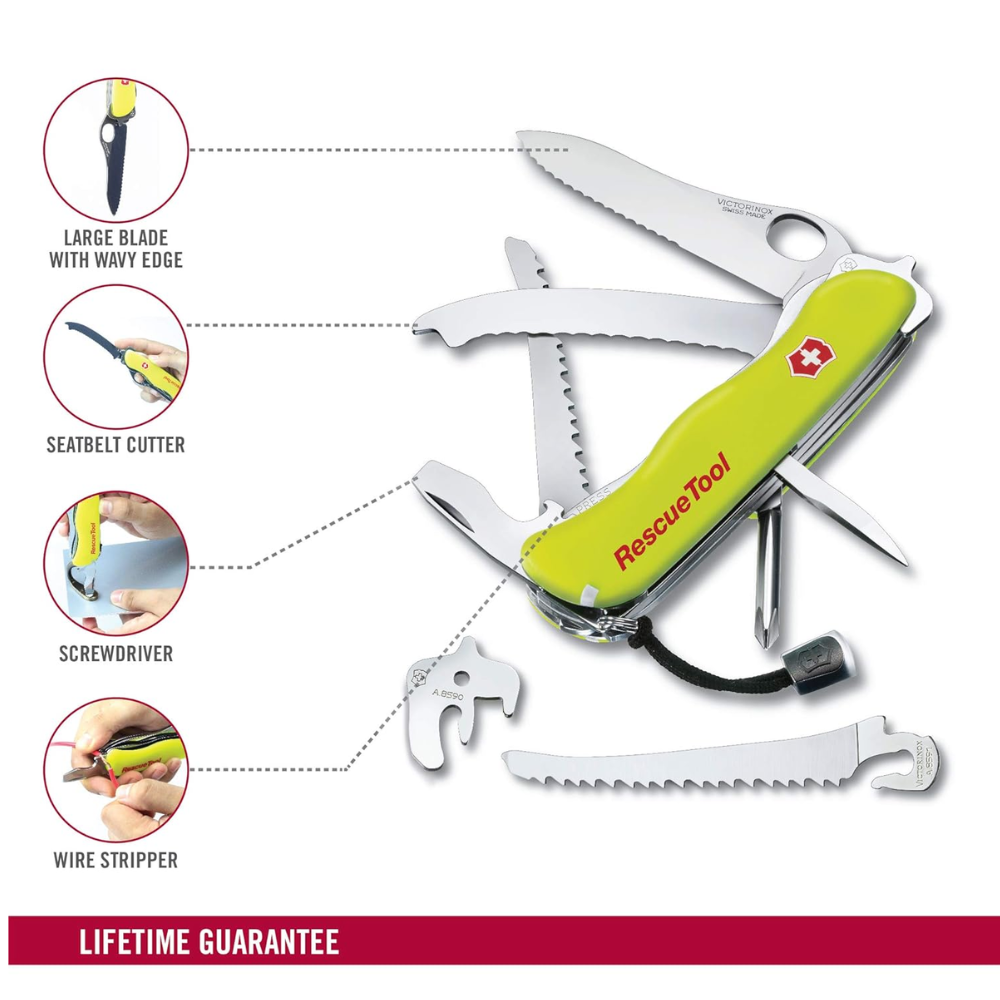 Victorinox Rescue Tool Yellow Knife 0.8623.MWN