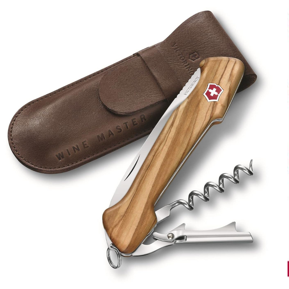 Victorinox Wine Master Olive Wood Brown Knife 0.9701.64