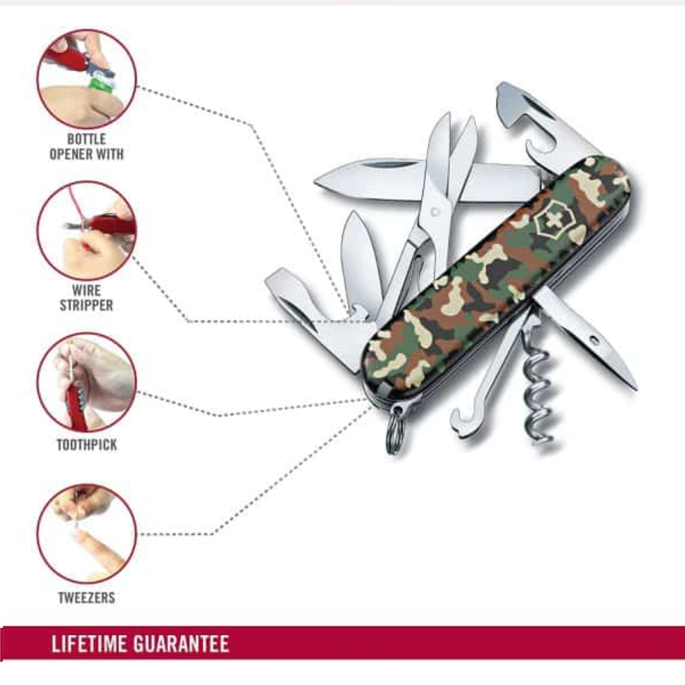 Victorinox Climber Camouflage Knife 1.3703.94