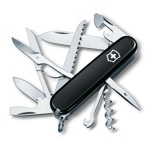 Victorinox Swiss Army Black Knife 1.3713.3