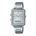 Casio Enticer Analog-Digital White Dial Men’s Watch – MTP-B205D-7EDF (A2084)