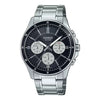 Casio Enticer Black Men Watch A2345 MTP-1374D-1A3VDF