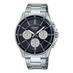 Casio Enticer Black Men Watch A2345 MTP-1374D-1A3VDF