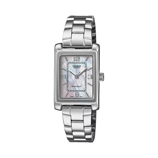 Casio Enticer Silver Women Watch A2366 LTP-1234DS-4ADF