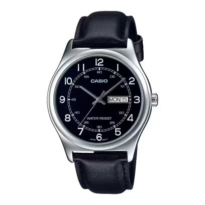 Casio Enticer Black Men Watch A2317 MTP-V006L-1B2UDF