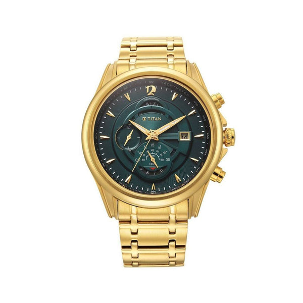 Titan NS1830YM02 Golden Watch