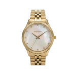 Romanson Gold Women Watch RM4BF511LLGWH