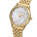 Romanson Gold Women Watch RM4BF511LLGWH