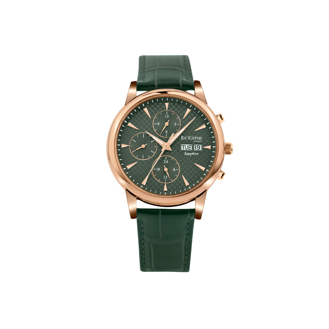 Britime Automatic Green Men's Watch 928-L31412
